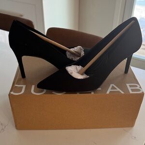 JustFab Classic Black Heels